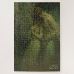 Lente Nacht van Alphonse Mucha Legpuzzel
