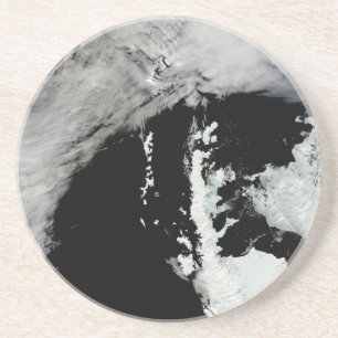 Lente op Antarctisch Schiereiland Zandsteen Onderz Onderzetter