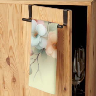 Lente Paasbloemen Theedoek