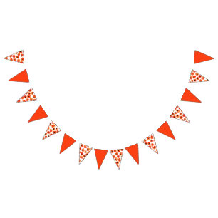 Lente papaver bloemen Bruiloft Decor Vlaggetjes