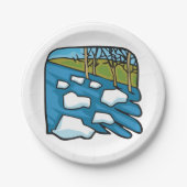 Lente Papieren Bordje (Voorkant)