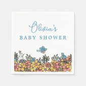 Lente Pasen Baby shower Servet (Voorkant)