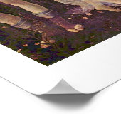 Lente (Primavera) van Sandro Botticelli Poster (Hoek)