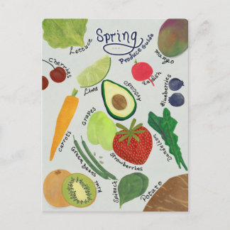 Lente Productengids  Briefkaart