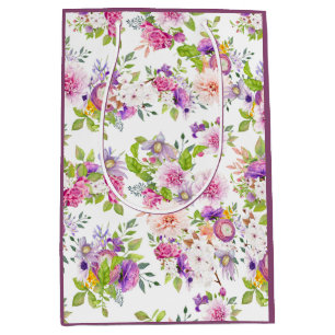 Lente Ranunculus en Rozen Collage Medium Cadeauzakje