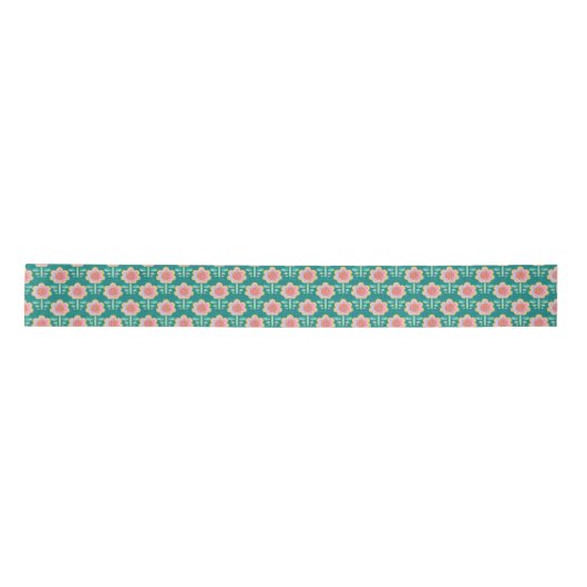 Lente Retro Flower Lint (Voorkant)