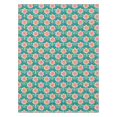 Lente Retro Flower Tafelkleed (Voorkant)