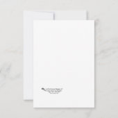 Lente Roze Tulp Wenskaart Kaart (Achterkant)