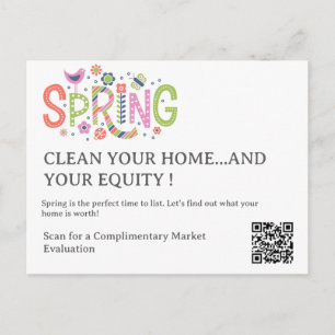 Lente Schoon & Verkoop Onroerend Goed Onroerend Go Briefkaart