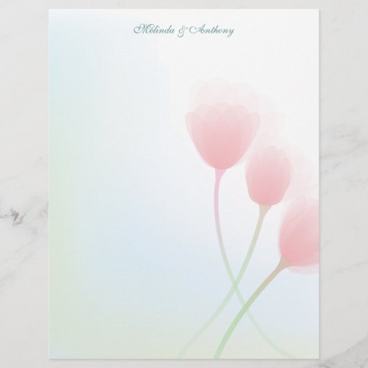 Lente schoonheid 8,5 x 11 papier (Voorkant)