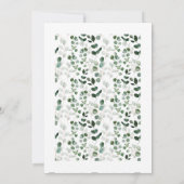 LENTE SCHOONHEID BOTANISCH GROEN KAART (Achterkant)