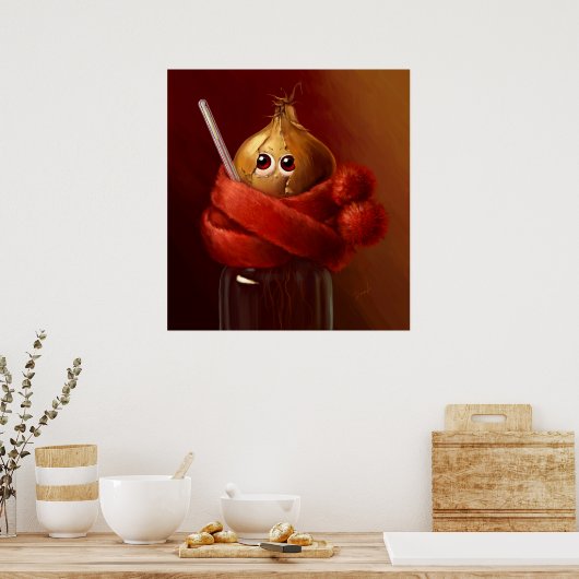 Lente, Snivel, Beriberi... Poster (Keuken)