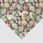 Lente Soiree Pasen Patroon Tissuepapier (Detail)