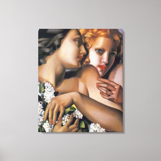 lente | Tamara De Lempicka | Canvas Afdruk (Voorkant)