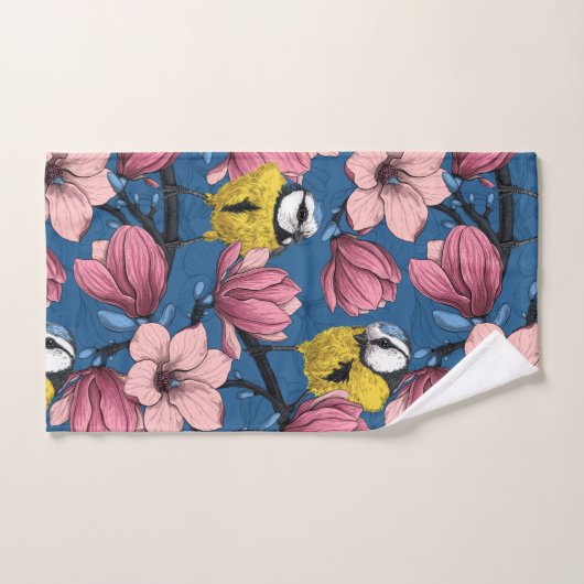 Lente tijd bad handdoek (Handdoek)