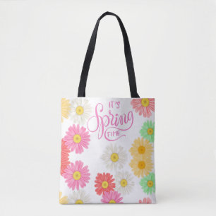LENTE TIJD CANVAS CANVAS TAS