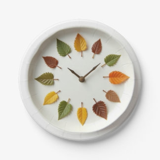 Lente tijd papieren bordje