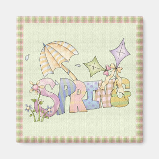 Lente Tijd Pastels Magnet Magneet