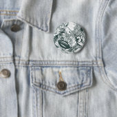 Lente tijd ronde button 5,7 cm (In situ)