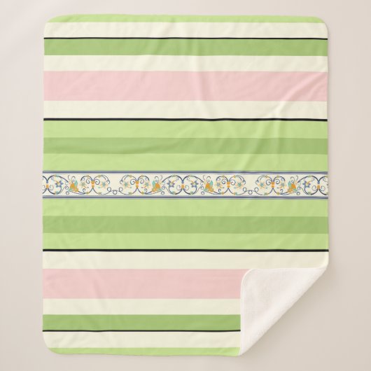 Lente tijd sherpa deken (Voorkant)