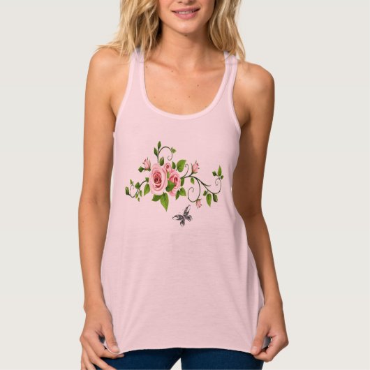 "Lente tijd" Tanktop (Voorkant)