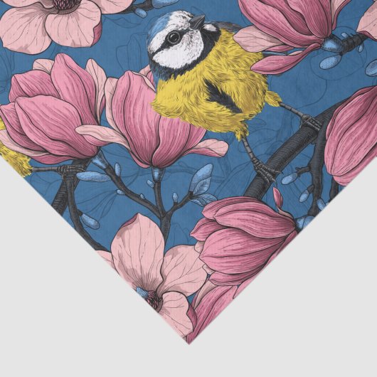 Lente tijd tissuepapier (Detail)