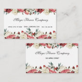 Lente tijd visitekaartje (Voorkant / Achterkant)