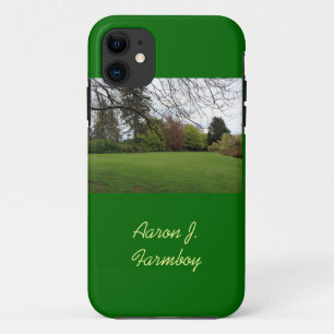 Lente tuin groene iPhone 5 hoes. 11 Hoesje