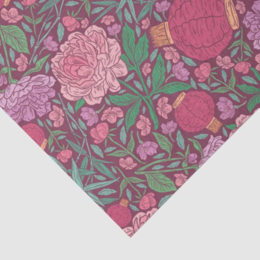 Lente Tuin Moederdag Japanse Papieren Lantaarns Tissuepapier (Detail)