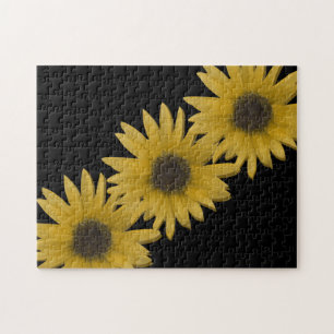Lente Tuin Zonnebloem Botanische Bloemen Legpuzzel