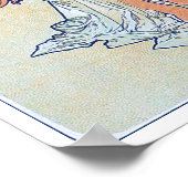 Lente (vier seizoenen), Alphonse Mucha Poster (Hoek)