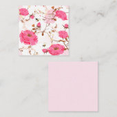 lente vierkante visitekaartje (Voorkant / Achterkant)