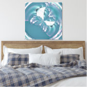 Lente Vlinder Canvas Afdruk (Insitu (Slaapkamer))