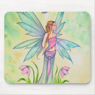Lente Vlinder Fee Fantasie Kunst Muismat