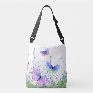 Lente Vlinders Schoudertas Crossbody Tas