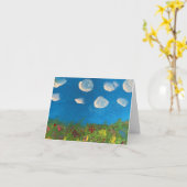 Lente - Vouwkaart Kaart (Gele Bloem)