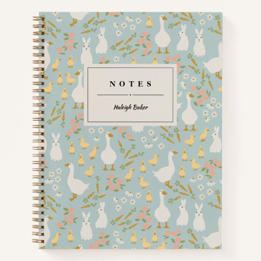 Lente Vrienden Gepersonaliseerd Notitieboek (Voorkant)