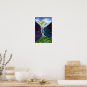 Lente Vrouw Poster (Keuken)