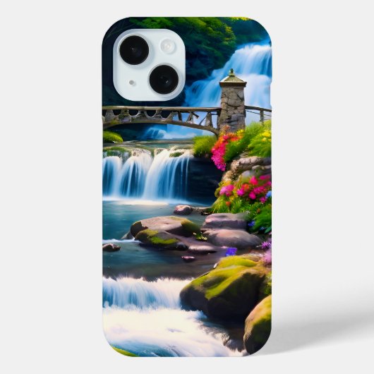 Lente Waterval 1 Case-Mate iPhone Case (Achterkant)