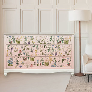 Lente Wildbloem Bloemenweide Verticale Decoupage Tissuepapier