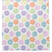 Lente wilde bloemen douchegordijn (Voorkant)