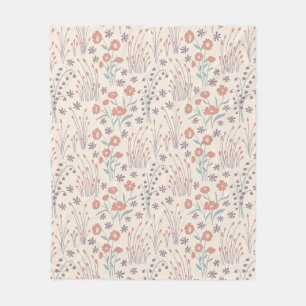 Lente Wilde Bloemen Fluisteringen Fleece Deken