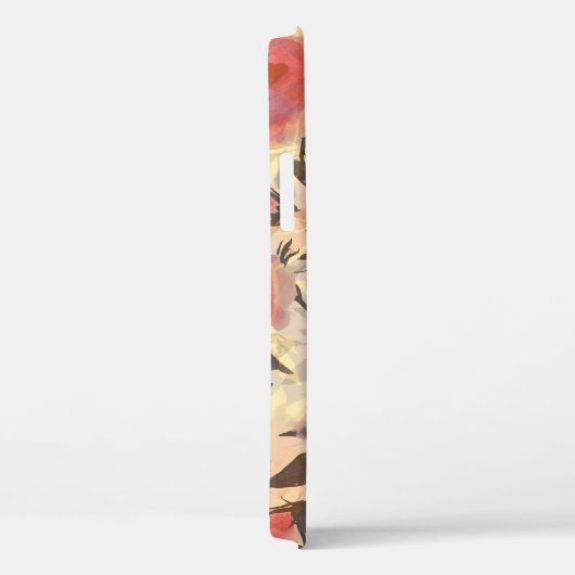 Lente wilde rozen: waterverf. Case-Mate iPhone case (Achterkant / Rechts)