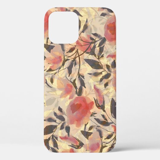 Lente wilde rozen: waterverf. Case-Mate iPhone case (Achterkant)