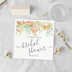 Lente Zomer Bloemen   Bruidsdouche Servet