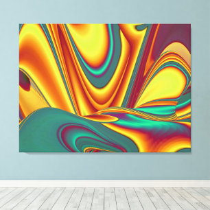 Lente Zomer Herfst Bloemen Magie Canvas Afdruk