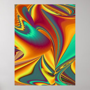 Lente Zomer Herfst Bloemen Magie Poster