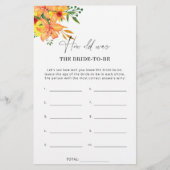 Lente zomer: hoe oud was de bruid? (Voorkant)