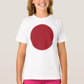 Lente Zomer Kleur Fiery Rood Teddy Beer T-shirt (Voorkant)