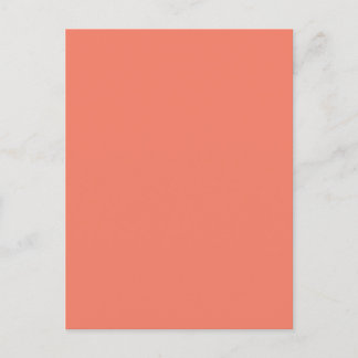 Lente Zomer Kleur Peach Pink Briefkaart